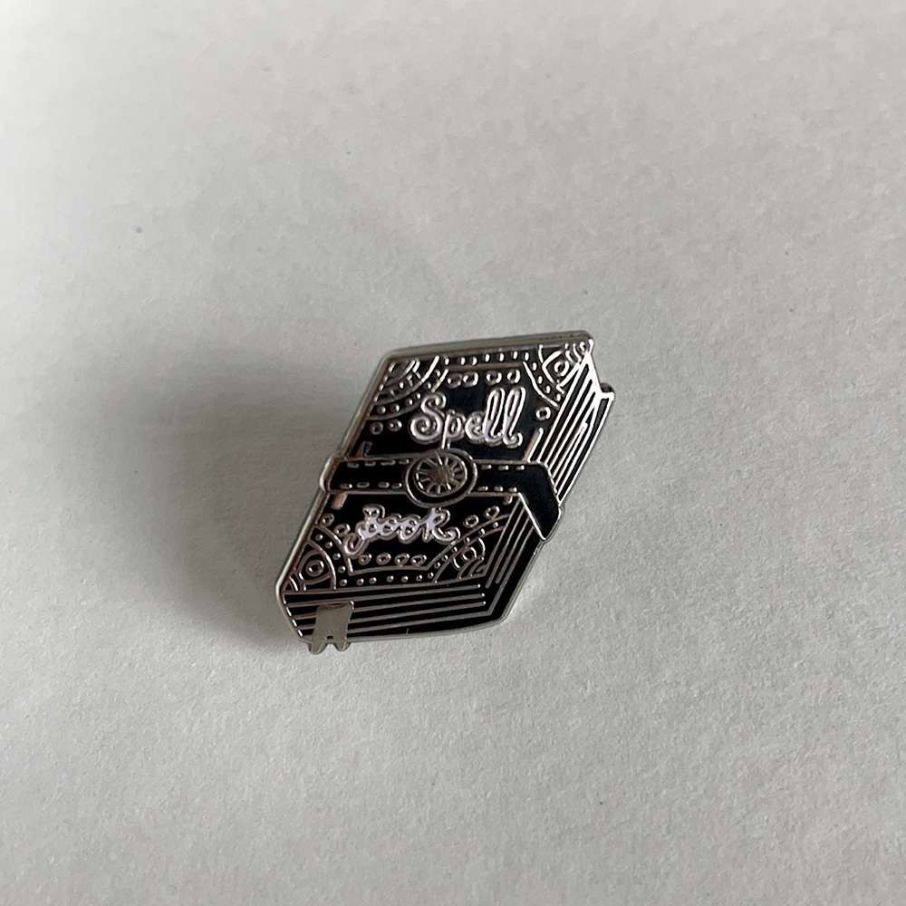 Spell Book Enamel Pin